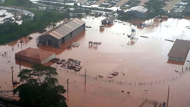 Alunorte enchente e poluicao