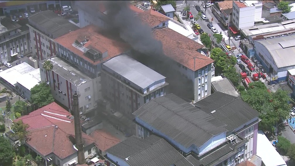 Hospital Bonsucesso incendio outy 2020