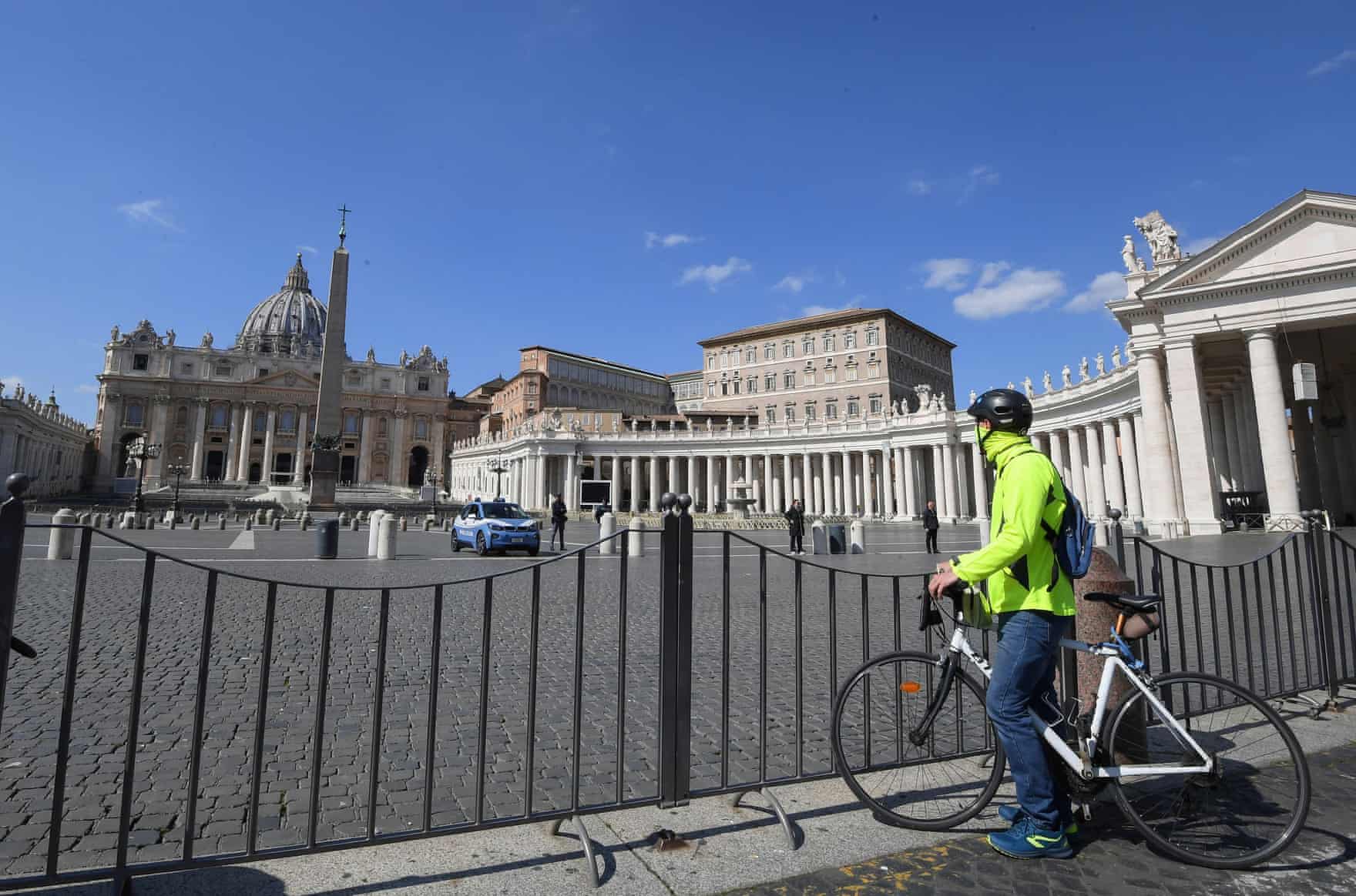 Lockdown Vaticano fechado