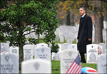 Obama no cemiterio