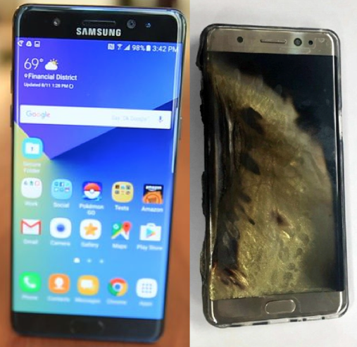 Samsung galaxy crise
