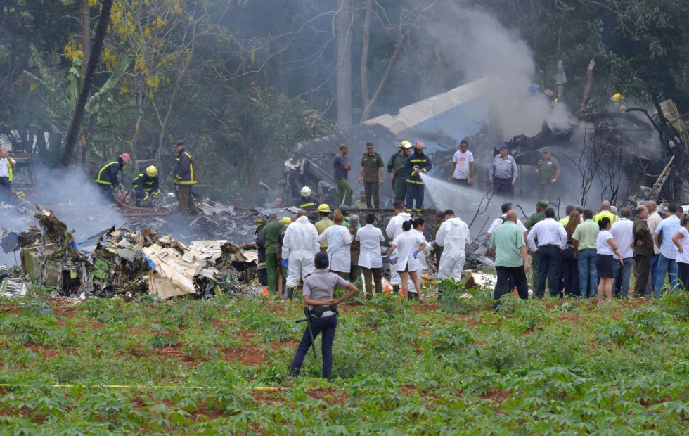 aviao queda cuba maio 2018