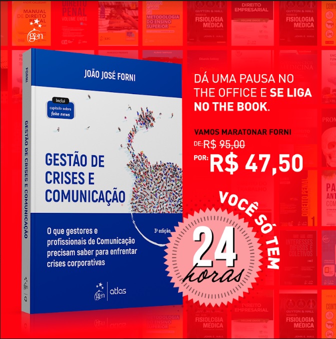 livro Gestão de crise com desconto