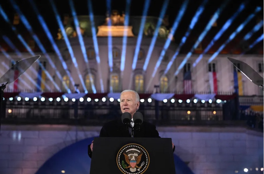 Biden na Ucrania