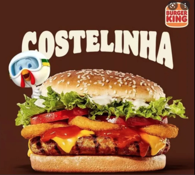 Burguer King sanduicge fake