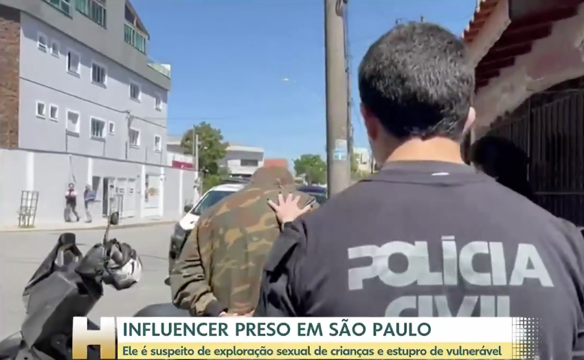 Policia prende influenciador