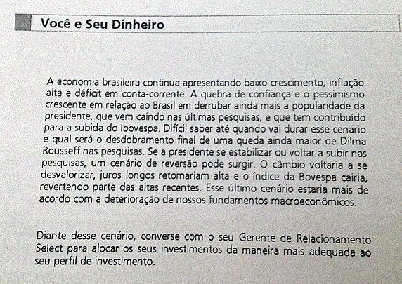 santander comunicado aos clientes